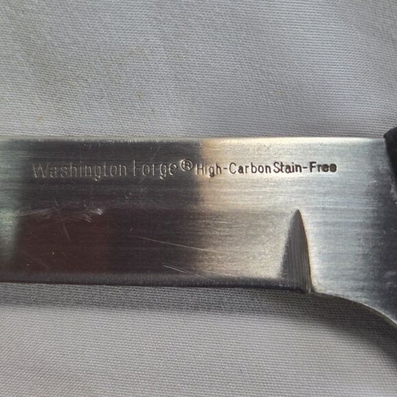 Vintage 11 Kitchen Knife Mixed Lot Washington Forge Master Carver Maxam Russell - Picture 15 of 16